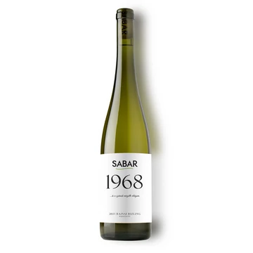 Sabar Rajnai Rizling 1968 2023 0.75l