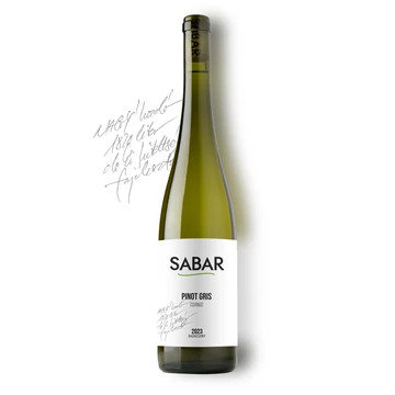 Sabar Pinot Gris Szürkebarát 2023 0.75l