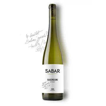 Sabar Olaszrizling "Birtokbor" 2023 0.75l