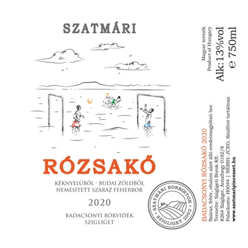 Szatmári Rózsakő 2021 0.75l