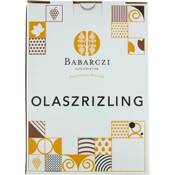Babarczi Olaszrizling 2024 3l BIB