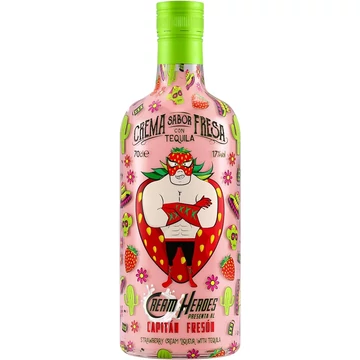 Cream Heroes Capitán Fresón - Epres krémlikőr 17% 0.7l
