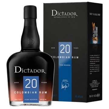 Dictador 20 éves rum 40% 0.7l