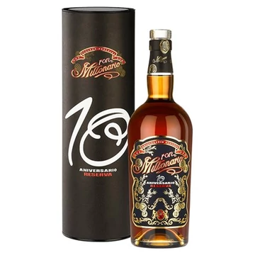 Millonario Aniversario Res. 10 éves rum 40% 0.7l