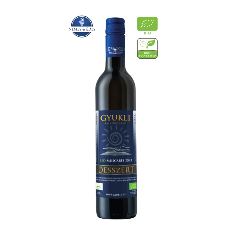 Gyukli Bio Desszert Muscaris 2023 0.5l
