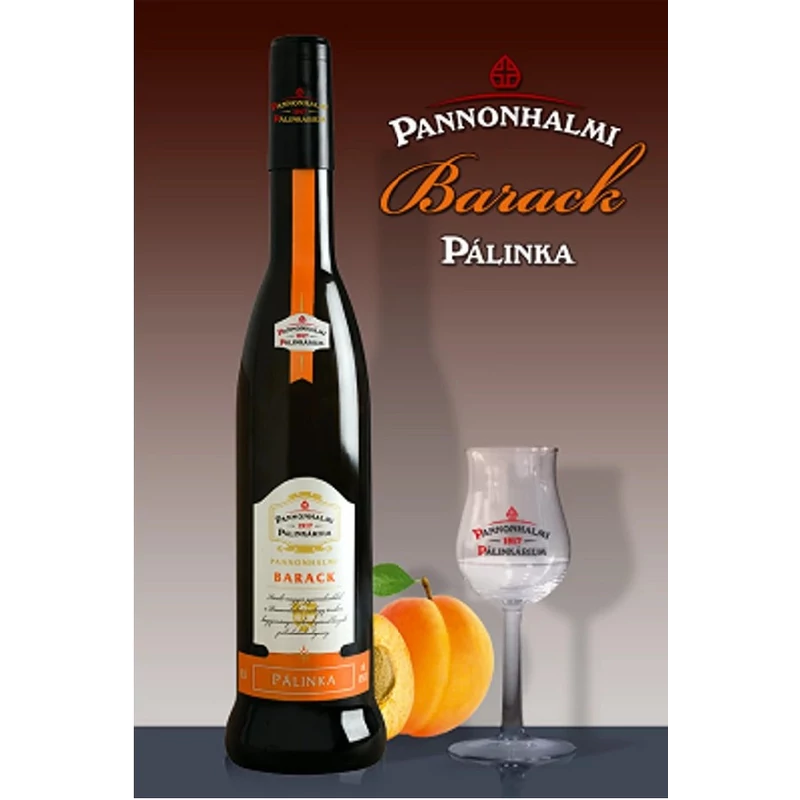 Pannonhalmi Barackpálinka 40% 0.5l DRS