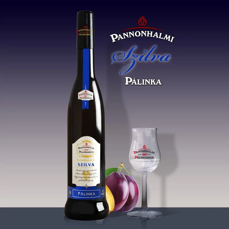 Pannonhalmi Szilvapálinka 40% 0.5l DRS