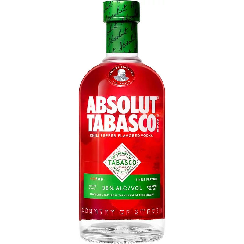 Absolut Tabasco 38% 0.7l DRS