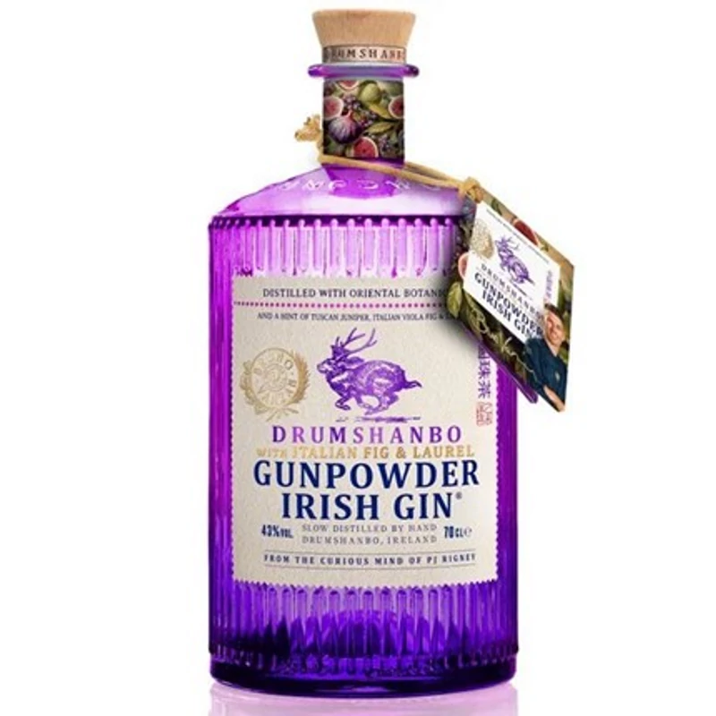 Drumshanbo Gunpowder Fig &amp; Laurel gin 43% 0.7l DRS