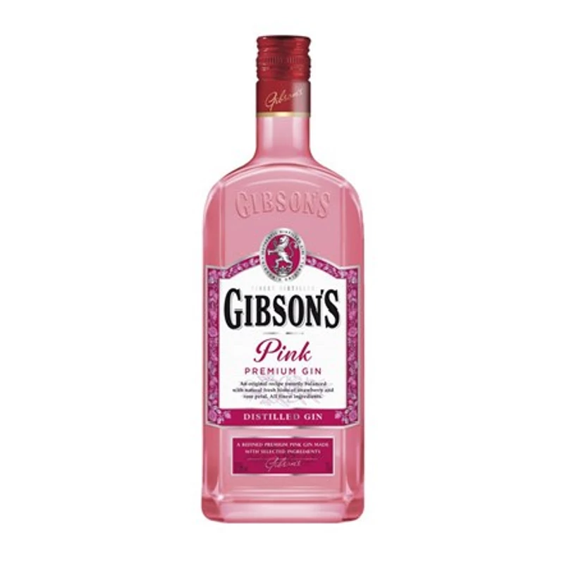 Gibsons Pink gin 37.5% 0.7l DRS