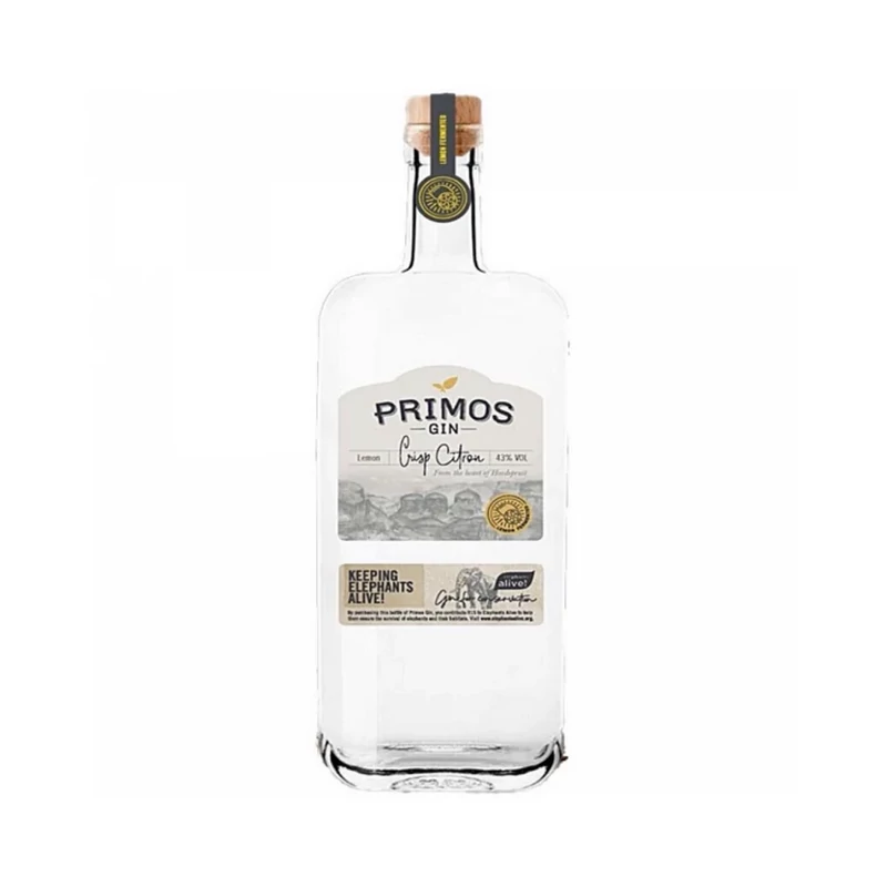 Primos gin Crisp Citron 43% 0.7l