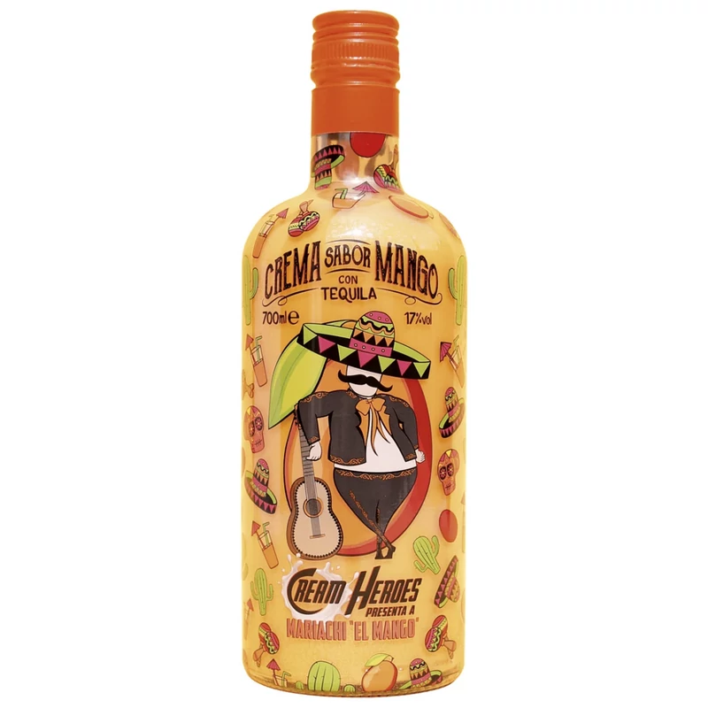 Cream Heroes Mariachi El Mango tequilalikőr 17% 0.7l