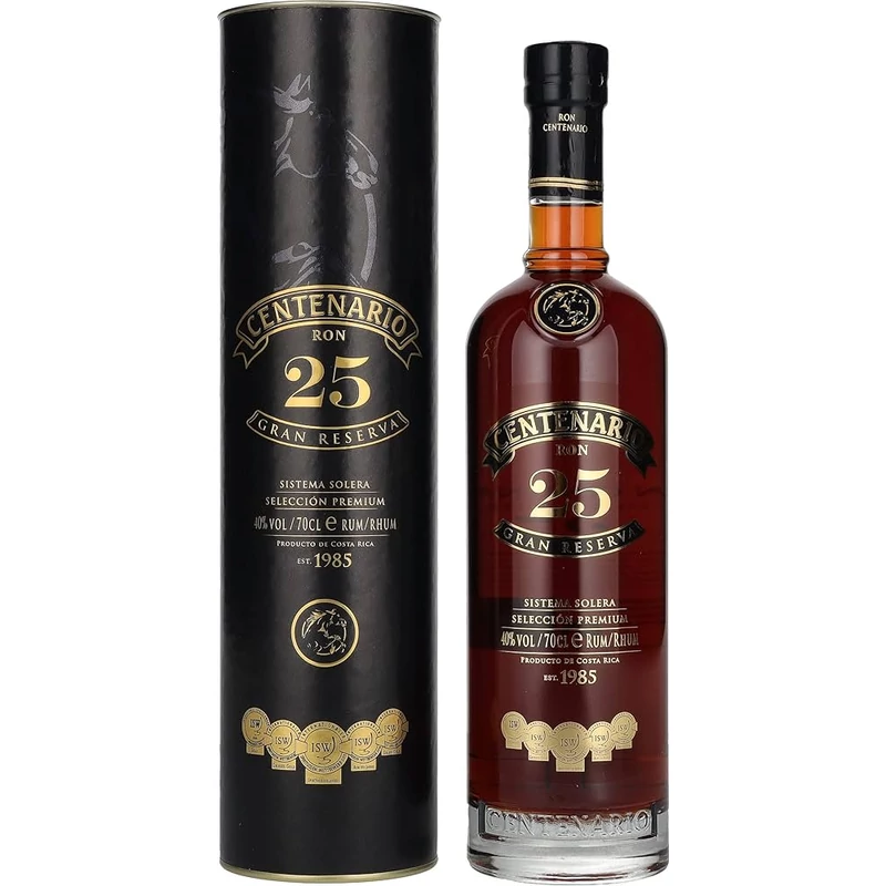Ron Centenario Grand Reserva 25 éves rum DD 40% 0.7l