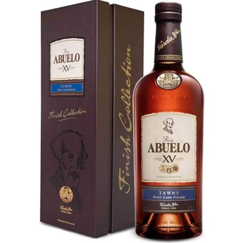 Abuelo XV YO Tawny Port Cask Finish 40% 0.7l DRS