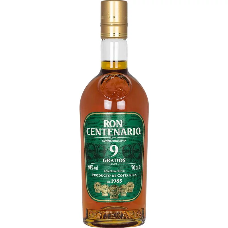 Ron Centenario 9 Connemorativo rum 40% 0.7l