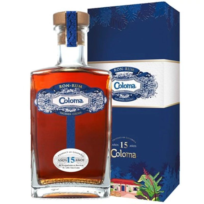Coloma 15 éves rum 40% 0.7l