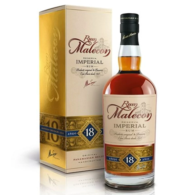 Malecon 18 éves rum  40% 0.7l