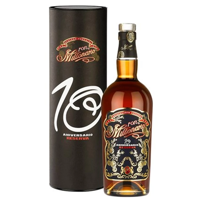 Millonario Aniversario Res. 10 éves rum 40% 0.7l