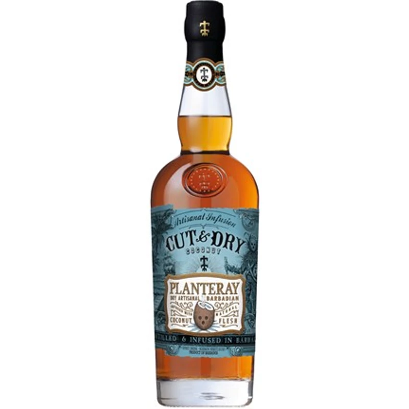 Planteray Cut&amp;Dry rum 40% 0.7l