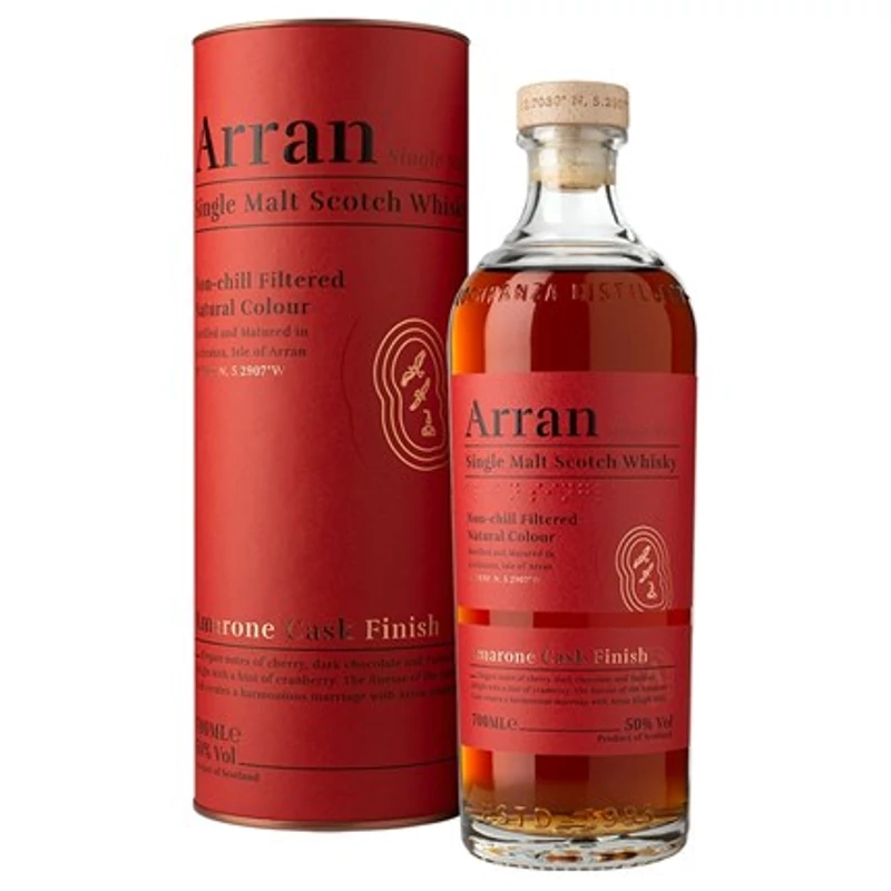 Arran Cask Finish Range Amarone 50% 0.7l DRS