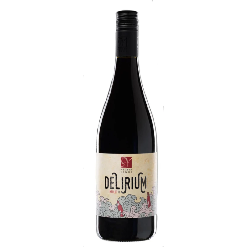  Németh Janó Delírium Merlot 2020 0.75l