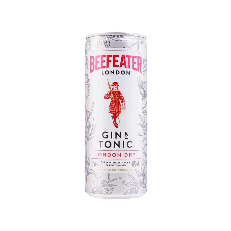 Beefeater Gin &amp; Tonic London Dry 4.9% 0.25l