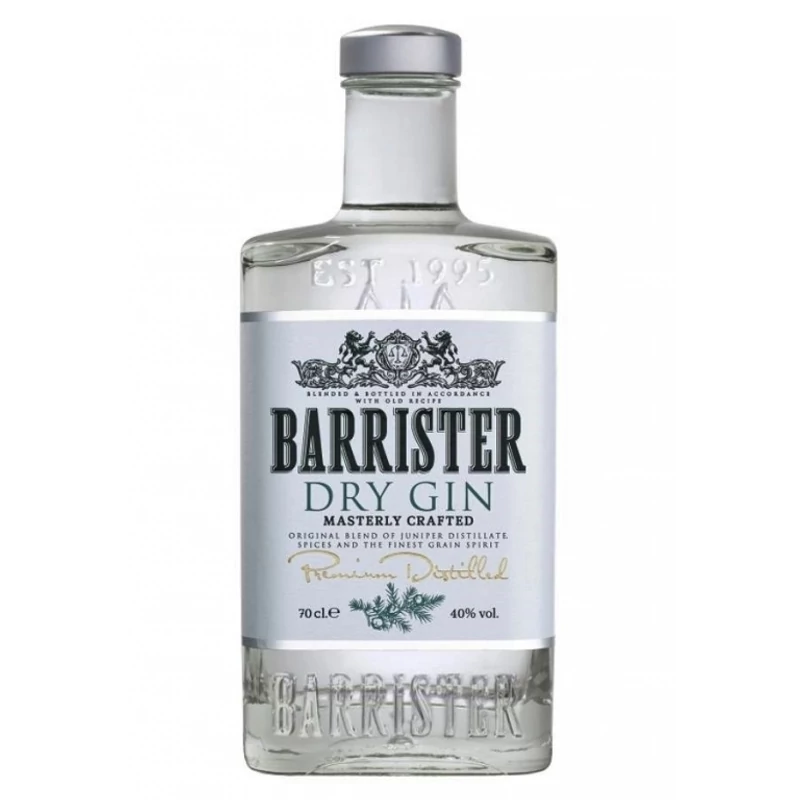 Barrister Dry Gin 40% 0.7l