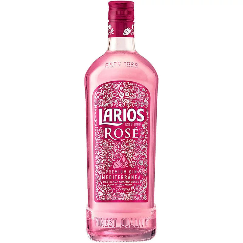 Larios Rosé gin 37.5% 0.7l