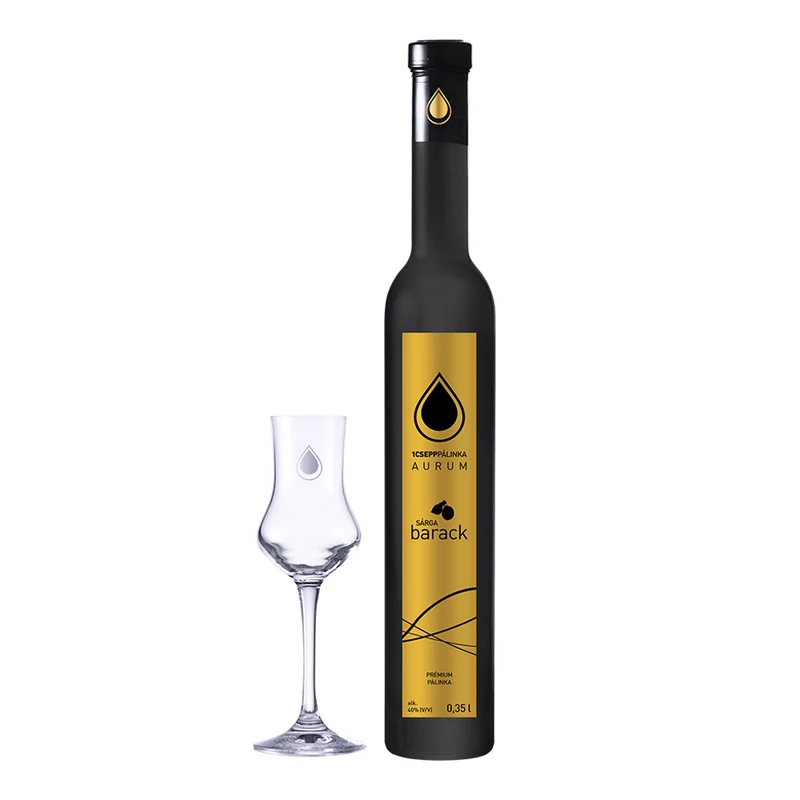 1 csepp Sárgabarck AURUM 40% 0.35l