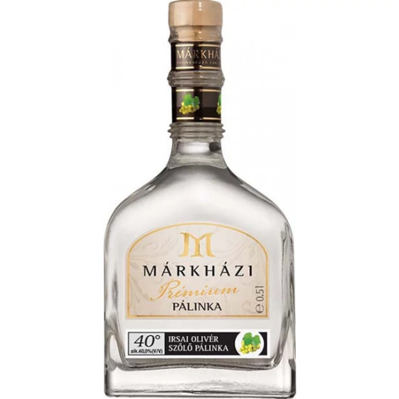 Márkházi Irsai Olivér szőlő 40% 0.5l