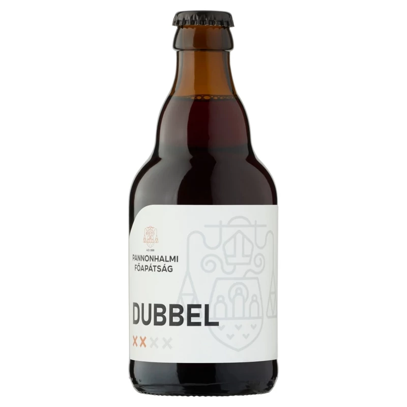 Pannonhalmi Dubbel szűretlen barna sör 6.5% 0.33l