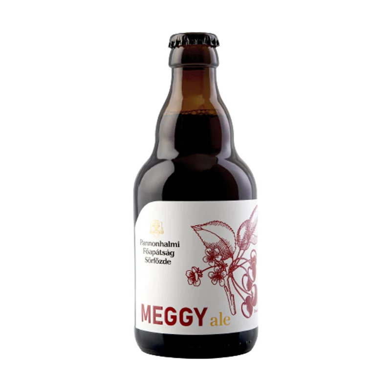 Pannonhalmi Meggy Ale szűretlen sör 4.2% 0.33l
