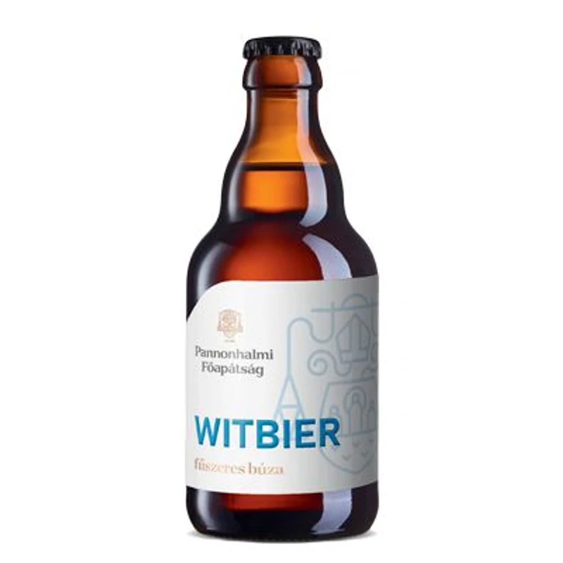 Pannonhalmi Witbier szűretlen sör 5% 0.33l