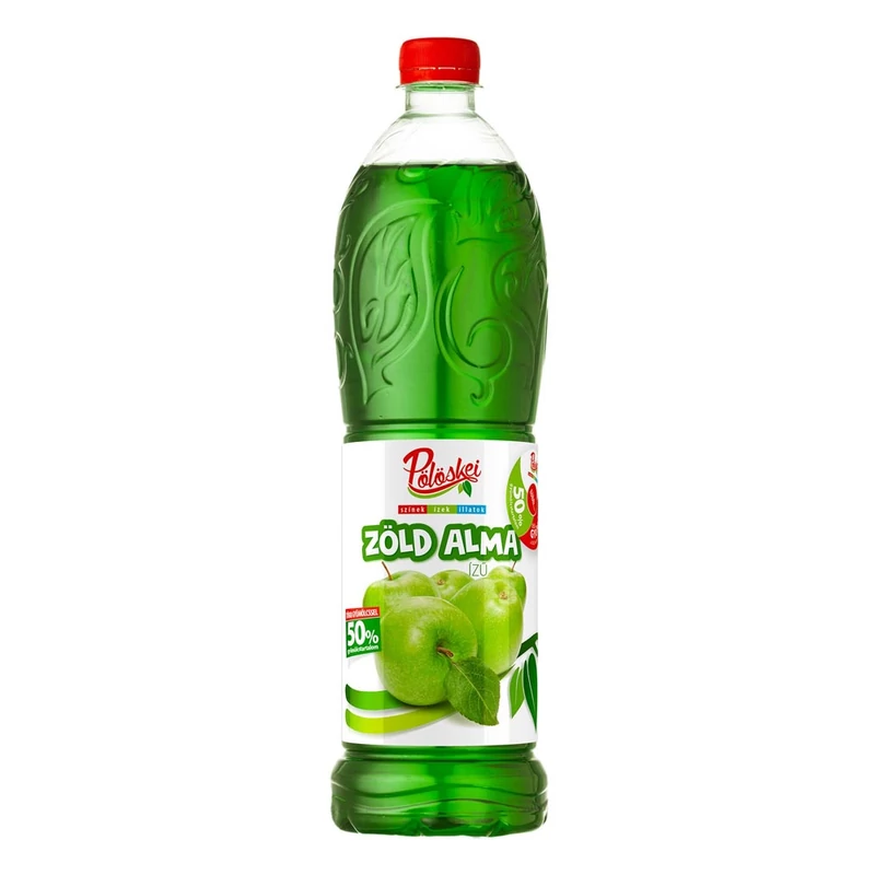 Pölöskei Zöldalma szörp 50% 1l