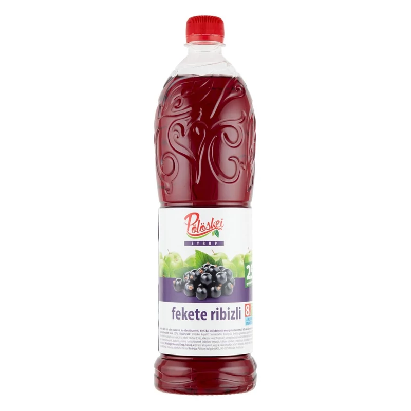 Pölöskei Feketeribizli gyümölcsszirup 25% 1l