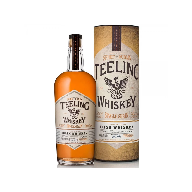Teeling Single Grain díszdobozban 46% 0.7l