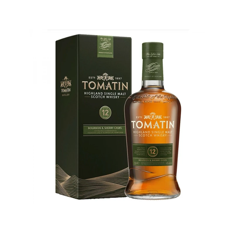 Tomatin 12 éves 43% 0.7l